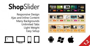 ShopSlider, Responsive Shop Slider For Commercial Site